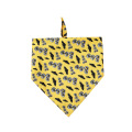 Motif imprimé écologique Écharpe triangulaire bandana pour animaux de compagnie